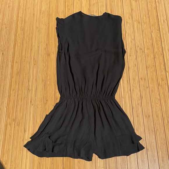 Twelfth Street by Cynthia Vincent Ruffle Flutter Romper - Picture 6 of 8